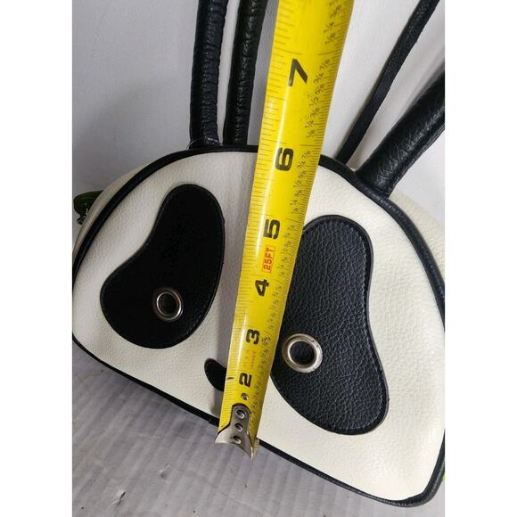 Panda Handbag MORN CREATIONS 6x9 Inch PANDARAMA Black And White Shoulder Bag - Picture 11 of 12